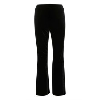 Part Two Black Casual Trousers - female - Part Two - Wide Trousers - Black - XL - Trousers