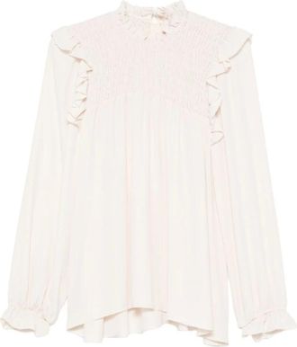 Forte_Forte Blouses - Dames - Blouses - Wit - XS - Overhemden