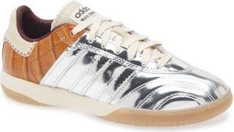 adidas Gender Inclusive Samba Millennium Metallic Sneaker in Silvmt/sil at Nordstrom, Size 7.5 Womens