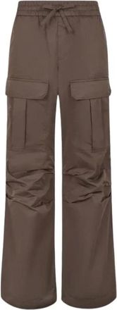 P.A.R.O.S.H. Mujer, Pantalones, Marr&oacute;n, Talla: L
