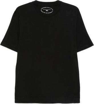 Fedeli Extreme Cotton T-shirt met korte mouwen - Heren - T-shirts - Zwart - S - Katoen - Tops