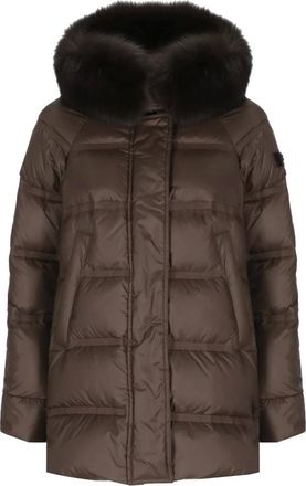 Peuterey Takan MQN 04 Chaqueta de Pelo - Coats - Mujer - Marr&oacute;n - 2XS