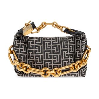 Balmain Handbags, female, Black, Size: ONE SIZE Sync Mini Handbag