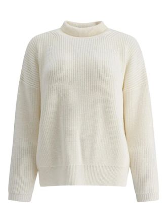 Rakk&igrave; Jolie ribbed turtleneck sweater - Neutrals