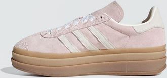 adidas Sneakers Gazelle Bold in pelle e suede con suola platform