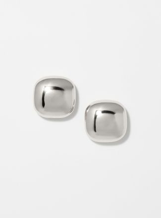 Simons Womens Rounded square earrings