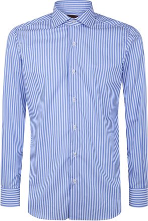 Barba Classic Popeline Stripes Shirt