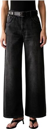 Liu Jo Mujer, Vaqueros, Negro, Talla: M