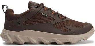 Ecco Ecco Mens Mx Trainers - Brown Textile - Size UK 9.5