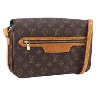 Louis Vuitton Pre-owned Cross Body Bags, female, Brown, Size: ONE SIZE Pre-owned Saint Germain Shoulder Bag
