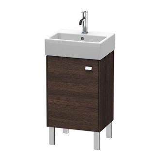 Duravit Duravit Brioso Mueble Bajo Mesada 43.4.0 X 33.9 Cm, 1 Puerta, Con Bisagra A La Izquierda, 1 Balda De Cristal, Para Lavabo Vero Air 072445, Color (fren
