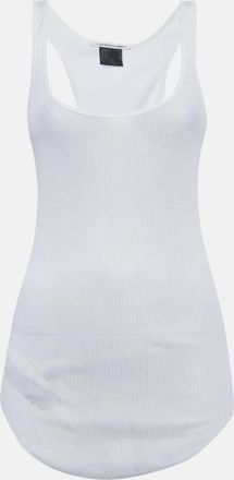 Isabel Marant White Rib Knit Tank Top