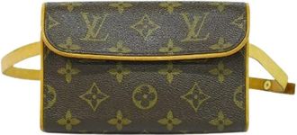 Louis Vuitton Pre-owned Belt Bags, female, Brown, Size: ONE SIZE Pre-owned Florentine Waist Bag