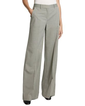 Theory Fluid Flare Wool-Blend Pant