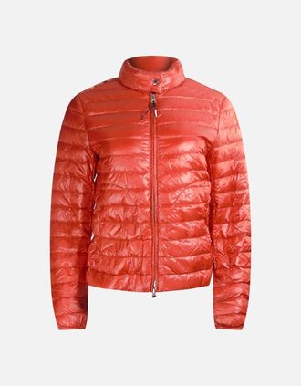 Parajumpers Womens Parajumpers Sena Red Down Jacket - Size: 10/8
