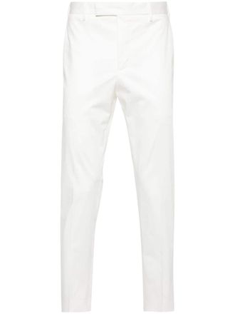 Pantaloni Torino Dieci slim-fit chinos - men - Cotton/Spandex/Elastane - 46 - White