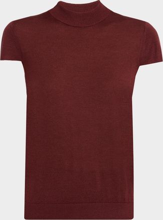 Dorothee Schumacher Essential Ease Cap-Sleeve Knit Top