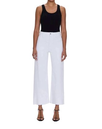 Pistola Denim Penny High Rise Crop Jeans In White