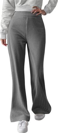 Generic Flared Corduroy Trousers Women Bootcut Pants Solid Color Pants Bootleg Cord Pant Comfort Casual Long Trousers Womens Casual Stretch High Waisted Wide 