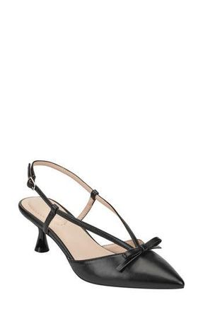Bandolino Macruz Bow Slingback Pump in Black at Nordstrom Rack, Size 7.5