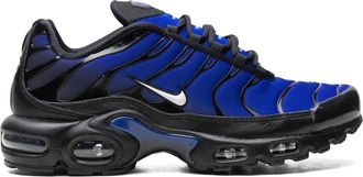 Nike Air Max Plus Black sneakers - men - Artificial Leather/Fabric/Rubber/Fabric - 10 - Blue