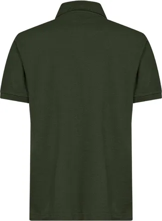 Etro Mens Polo Shirt Pegaso Embroidery Green Cotton T-shirts And Polos
