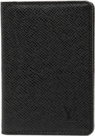 Louis Vuitton 2007 Taiga Pocket Organizer card holder - Nero