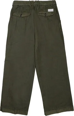Nine In The Morning Cotton Trousers - Green