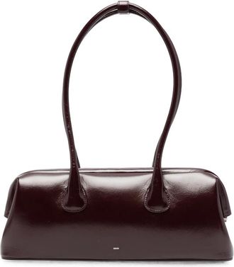 Osoi Boat Wide Leather Shoulder Bag