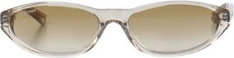 Balenciaga Gafas de sol Neo Redondas - Accessories - unisex - Beige - ONE SIZE