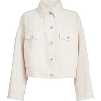 Brunello Cucinelli Cover outerwear jacket in Chalk at Nordstrom, Size 38 It