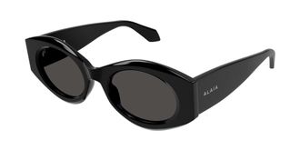 Alaia AA0080S 001 Womens Sunglasses Black Size 52