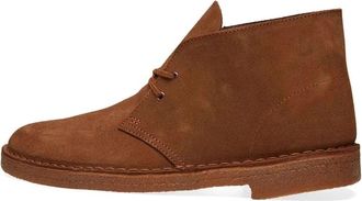Clarks Woestijnlaars in Cola Su&egrave;de - Heren - Veterlaarzen - Bruin - 40 EU - Su&egrave;de - Schoenen