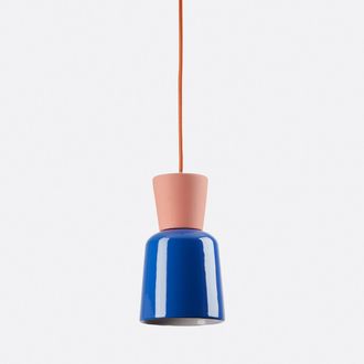 La Redoute Interieurs Gekleurde keramische hanglamp Ø 12 cm, Jimna