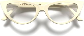 London Mole Eyewear | Naughty Reading Glasses | Cat eye Glasses | Cool Readers | Designer Glasses | Womens Reading Glasses | Spring Hinges | Gloss Cream | magnifi