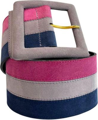 Borbonese Multicolor Echt Leren Damesriem