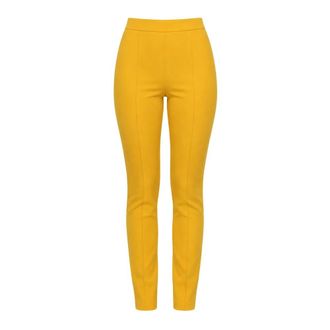 Dolce & Gabbana Pantaloni Skinny - - Trousers - Donna - Giallo - S