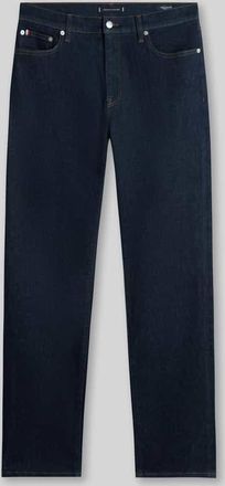 Tommy Hilfiger Regular Fit Jeans aus Baumwoll-Mix im 5-Pocket-Design Modell DENTON in Dunkelblau, Gr&ouml;&szlig;e 31/32