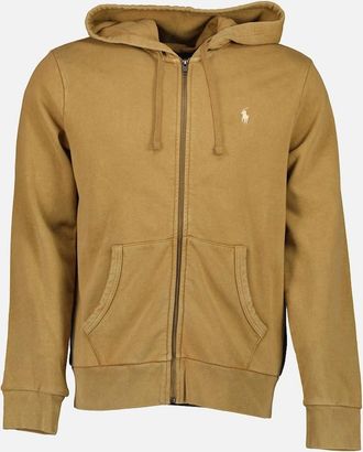 Ralph Lauren Mens Loopback Fleece Full Zip Hoodie - Navy - Size: 40