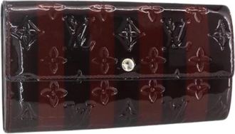 Louis Vuitton Pre-owned Wallets, female, Purple, Size: ONE SIZE Pre-owned Long Wallet