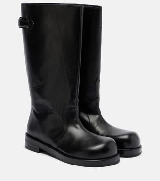 Acne Studios Botas altas de piel