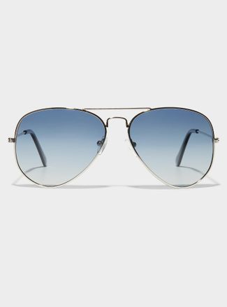 Le 31 Sea Breeze retro aviator sunglasses