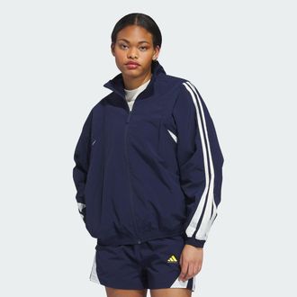 adidas Womens adidas adidas BASKETBALL WOVEN JACKET
