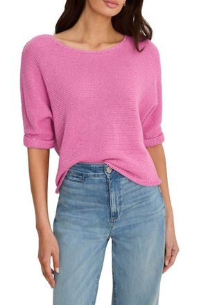 Nic+Zoe Crimpy Roll Sleeve Sweater in Crocus at Nordstrom, Size Xx-Large