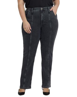 NYDJ Plus Billie Slate Stone Bootcut Jean