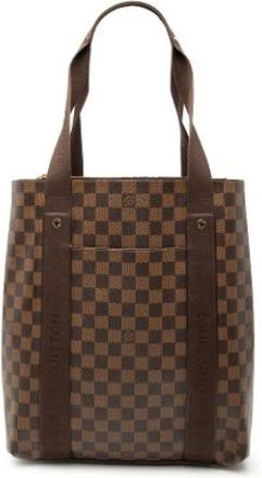 Louis Vuitton Pre-owned Tote Bags, female, Brown, Size: ONE SIZE Pre-owned Fabric Tote