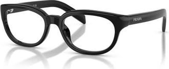 Prada 52mm Phantos optical glasses in Black at Nordstrom