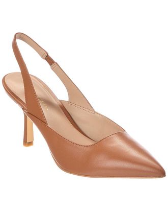 Stuart Weitzman Zuri 75 Leather Slingback Pump