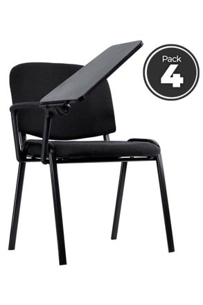 Regalos Miguel Regalos Miguel - Sillas De Escritorio - Pack 4 Sillas Ofis Con Pala - Negro