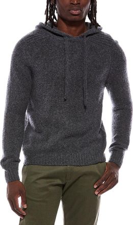 Autumn Cashmere Shaker Yoke Cashmere & Wool-Blend Hoodie
